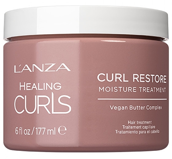 Revitalisierende Leave-in-Maske für lockiges Haar - L'anza Healing Curls Curl Restore Moisture Treatment — Bild N1