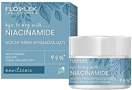 Glättende Gesichtscreme für die Nacht - Floslek Niacinamide Smoothing Night Cream — Bild N1