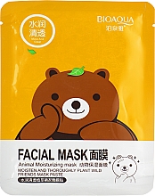 Düfte, Parfümerie und Kosmetik Maske mit Grüntee-Essenz - Bioaqua Fasial Animal Mask Bear