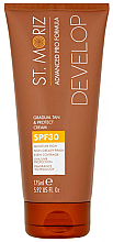Düfte, Parfümerie und Kosmetik Sonnenschutzcreme für eine allmähliche Bräune SPF 30 - St. Moriz Advanced Pro Formula Gradual Tan & Protect Cream SPF30