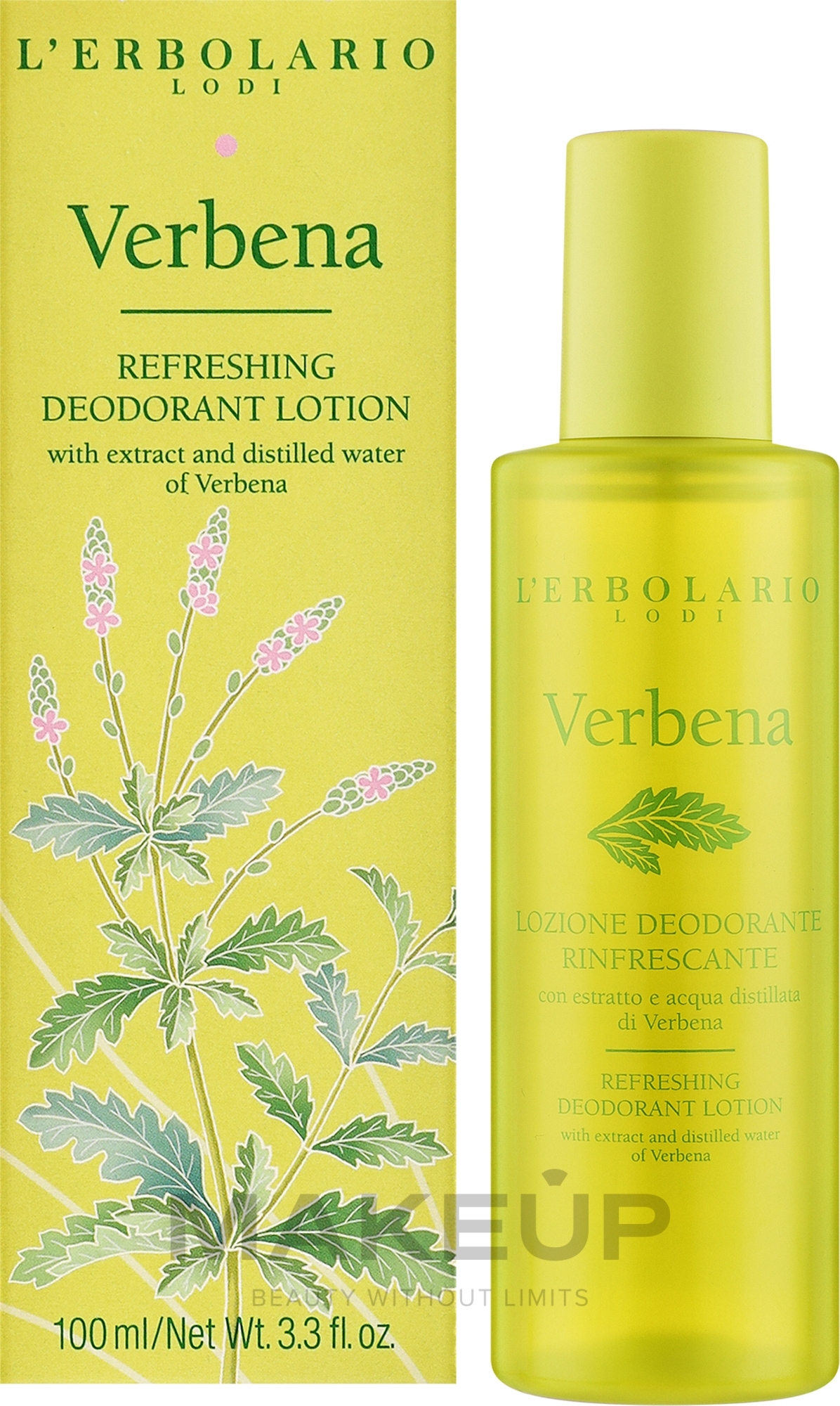 L'erbolario Verbena Eau de Parfum - Deodorant-Lotion — Bild 100 ml