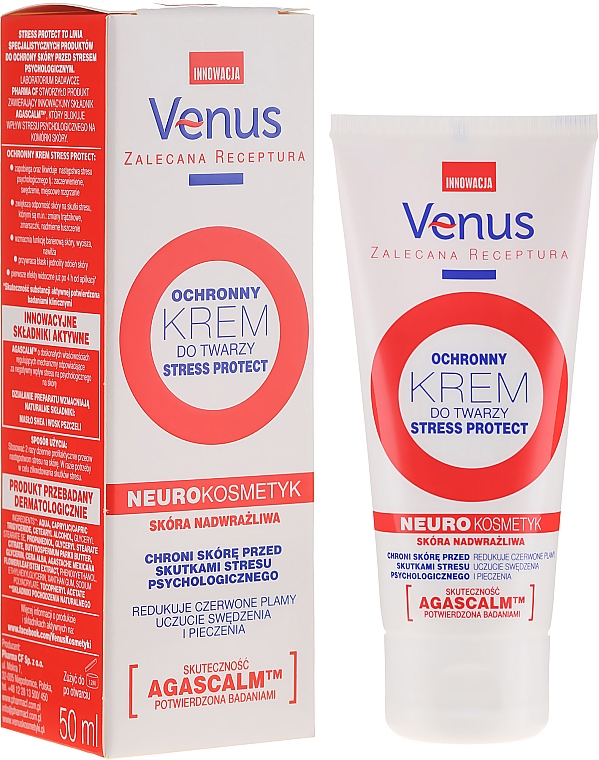 Gesichtsschutzcreme für überempfindliche Haut - Venus Stress Protect Cream — Bild N1