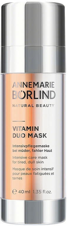 Intensive Anti-Müdigkeits-Gesichtsmaske mit Vitaminen - Annemarie Borlind Vitamin Duo Mask — Bild N1