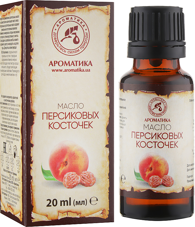 Kosmetisches Pfirsichkernöl - Aromatika — Bild N1
