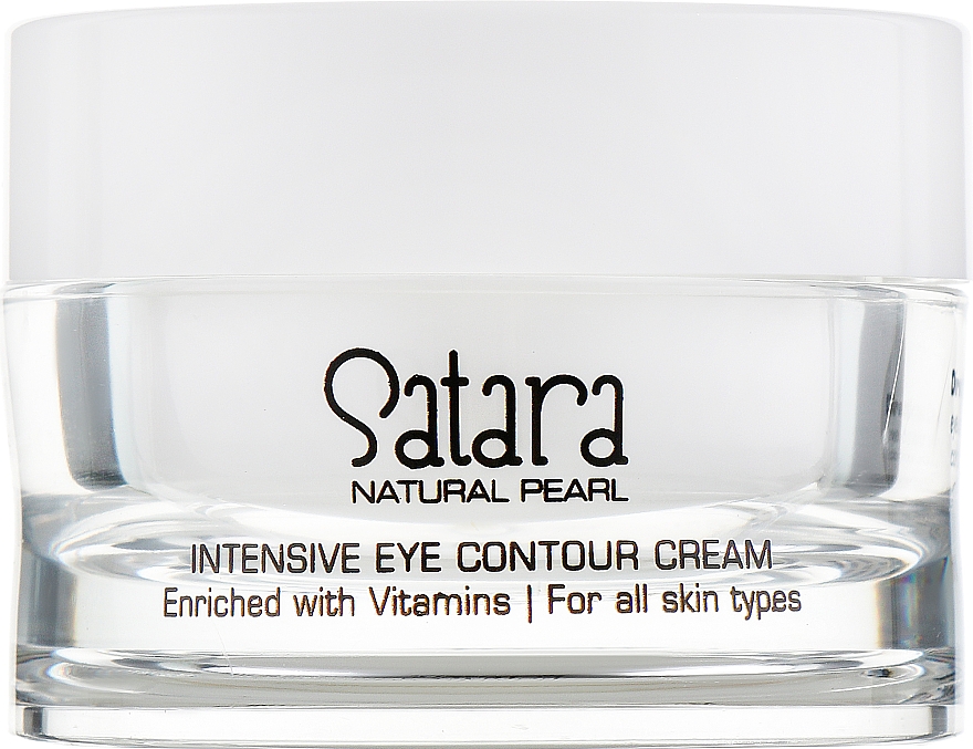 Intensiv konturierende Augencreme - Satara Natural Pearl Intensive Eye Countour Cream — Bild N2