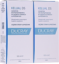 Düfte, Parfümerie und Kosmetik Haarpflegeset gegen Schuppen - Ducray Kelual Ds Set (Shampoo 2x100ml)