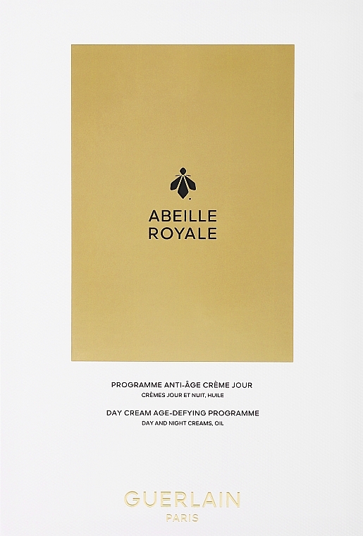 Set - Guerlain Abeille Royale (Gesichtscreme 50ml + Gesichtsöl 5ml + Creme 15ml)  — Bild N1