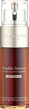 Düfte, Parfümerie und Kosmetik Doppeltes Serum mit leichter Textur - Clarins Double Serum Light Texture Complete Age-Defying Concentrate