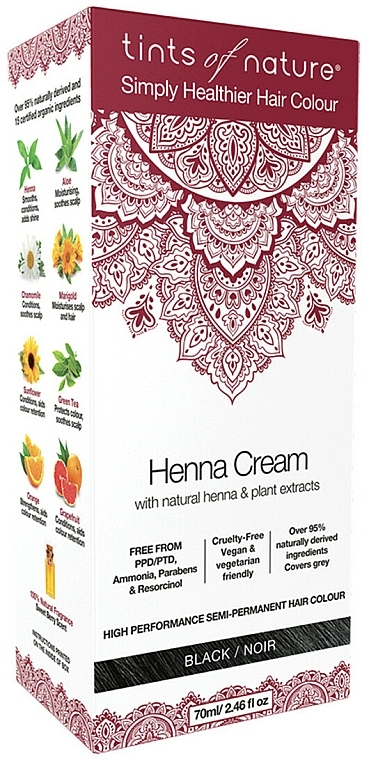 Semi-permanente Henna-Creme - Tints Of Nature Henna Cream — Bild N2
