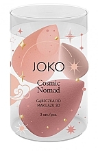 Make-up-Schwämmchen-Set, 3 St. - Joko 3D Cosmic Nomad — Bild N1