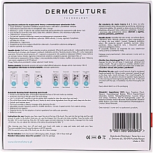 Gesichtspflegeset - DermoFuture (Elektrische Bürste zur Gesichtsreinigung 1 St. + 3in1 Mizellengel 150ml) — Bild N4