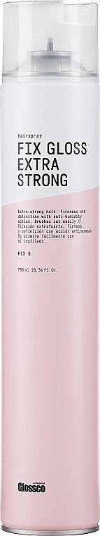 Extra starkes Haarspray - Glossco Fix Gloss Exrta Strong Hairspray Fixer — Bild N1