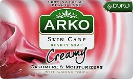 Parfümierte Körperseife - Arko Beauty Soap Creamy Cashmere & Cream — Bild N1