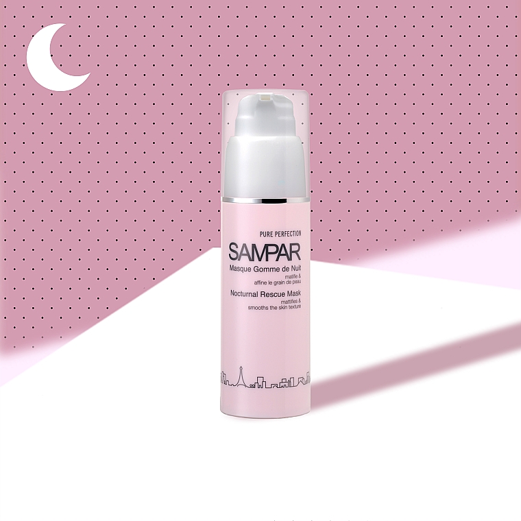 Gesichtsmaske gegen Akne für die Nacht - Sampar Pure Perfection Nocturnal Rescue Mask — Bild N6