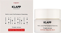 Enzym-Peeling-Balsam - Klapp Multi Level Performance Cleansing Enzyme Peeling Balm  — Bild N2