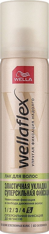 Haarspray Ultra starker Halt - Wella Wellaflex — Foto N8