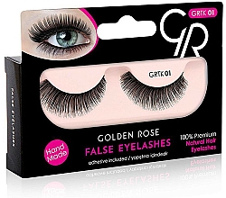 Düfte, Parfümerie und Kosmetik Künstliche Wimpern - Golden Rose False Eyelashes