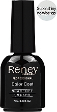 Glänzender Gel Nagelüberlack - Reney Cosmetics Top Super Shiny No Wipe — Foto N2