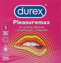 Düfte, Parfümerie und Kosmetik Kondome 3 St. - Durex Pleasuremax