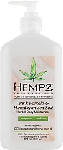 Feuchtigkeitsmilch für den Körper Pampelmuse und Himalaya-Salz - Hempz Pink Pomelo & Himalayan Sea Salt Herbal Body Moisturizer — Bild N3
