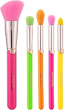 Düfte, Parfümerie und Kosmetik Make-up Pinselset 5-tlg. - Makeup Revolution Neon Heat Brush Set