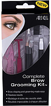 Düfte, Parfümerie und Kosmetik Set - Ardell Complete Brow Grooming Kit (shaver/1pcs + shaper/1pcs + pencil/2.3g + brush/1pcs)