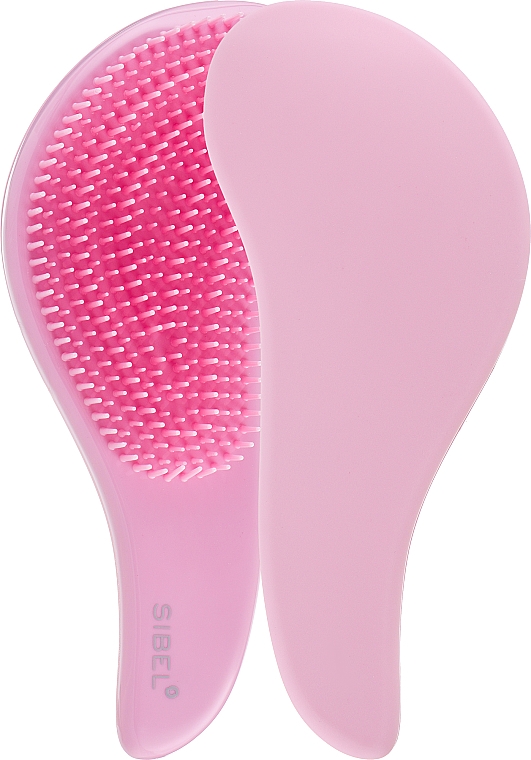 Haarbürste rosa - Sibel D-Meli-Melo Detangling Brush — Bild N1