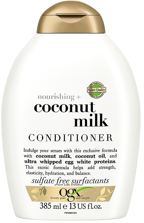 Haarspülung mit Kokosmilch - OGX Nourishing Coconut Milk Conditioner — Bild N1