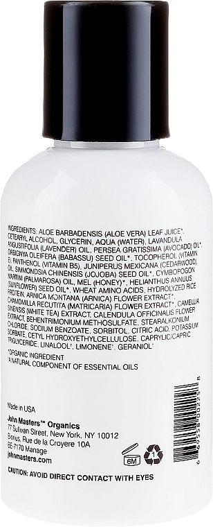 Intensive Haarspülung mit Lavendel und Avocado - John Masters Organics Lavender & Avocado Intensive Conditioner — Bild N2