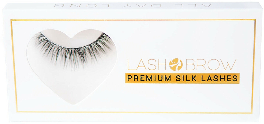 Künstliche Wimpern - Lash Brow Premium Silk Lashes All Day Long — Bild N1