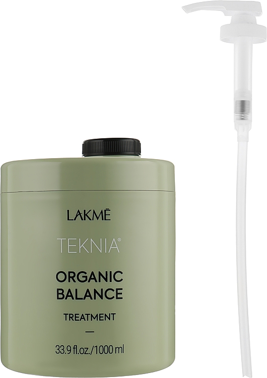 Intensive Feuchtigkeitsmaske für alle Haartypen - Lakme Teknia Organic Balance Treatment — Bild N1
