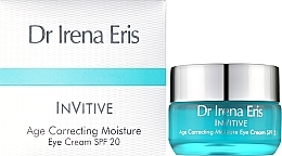 Nachtcreme mit Sojaproteinen und Reis für die Augenpartie - Dr. Irena InVitive Age Correcting Moisture Eye Cream SPF20 — Bild N2