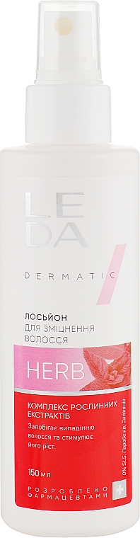 Stärkende Lotion mit Pflanzenextrakt - Leda Strengthening Hair Lotion — Bild N1