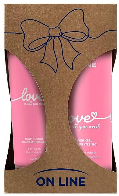 Set - On Line Love Is All You Need (sh/gel/500ml + b/lot/250ml) — Bild N1