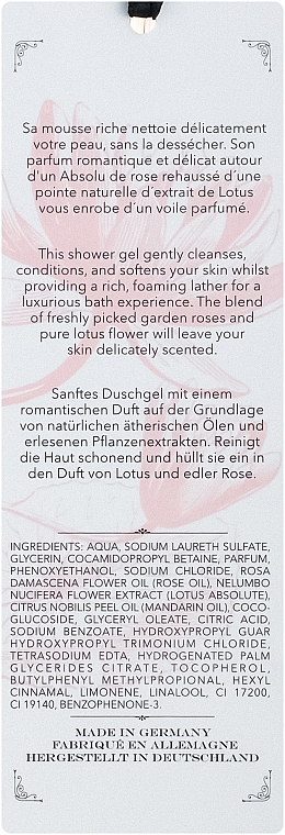 Vivian Gray Vivanel Lotus&Rose - Sanftes Duschgel mit Lotus- und Rosenduft — Bild N2