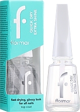 Schnelltrocknender Nagellack mit Glanz-Effekt - Flormar Nail Care Quick Dry Extra Shine — Bild N2