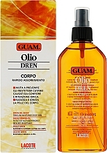 Haustraffendes, abschwellendes und nährendes Körperöl - Guam Olio Corpo Dren — Bild N2