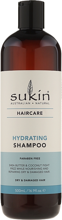 Feuchtigkeitsspendendes Shampoo für trockenes und strapaziertes Haar - Sukin Hydrating Shampoo