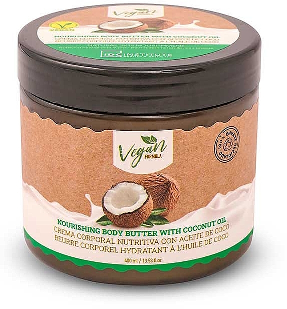 Körperbutter - IDC Institute Vegan Formula Coconut Oil Body Butter — Bild N1
