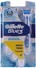 Düfte, Parfümerie und Kosmetik Einwegrasierer 6 St. - Gillette Blue 3 Cool