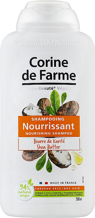 Pflegendes Shampoo mit Sheabutter - Corine De Farme Shampoo — Bild N1