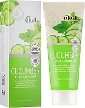 Düfte, Parfümerie und Kosmetik Gesichtsreinigungsschaum mit Gurkenextrakt - Ekel Foam Cleanser Cucumber