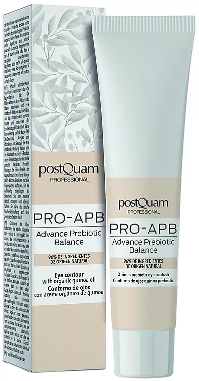 Augenkonturcreme mit Quinoa - PostQuam Pro-APB Advanced Prebiotic Balance Quinoa Prebiotic Eye Contour — Bild N1