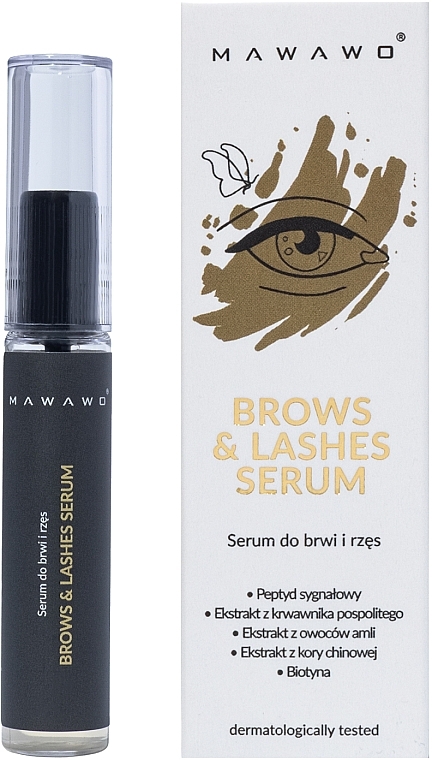 Serum für Augenbrauen und Wimpern - Mawawo Brows & Lashes Serum — Bild N3