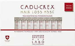 Düfte, Parfümerie und Kosmetik Haarampullen gegen Haarausfall - Labo Cadu-Crex Man Treatment for Advanced Hair Loss HSSC