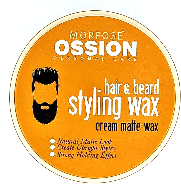 Haar- und Bartwachs - Morfose Ossion Cream Matte Styling Wax For Hair & Beard — Bild N2