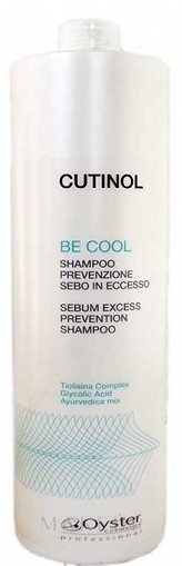 Shampoo für fettiges Haar und Kopfhaut - Oyster Cosmetics Cutinol Be Cool Shampoo — Bild 1000 ml