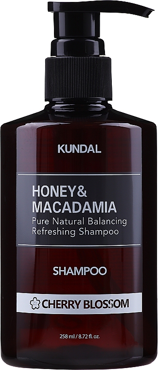 Erfrischendes Shampoo mit Kirschblüten - Kundal Honey & Macadamia Cherry Blossom Shampoo — Bild N3
