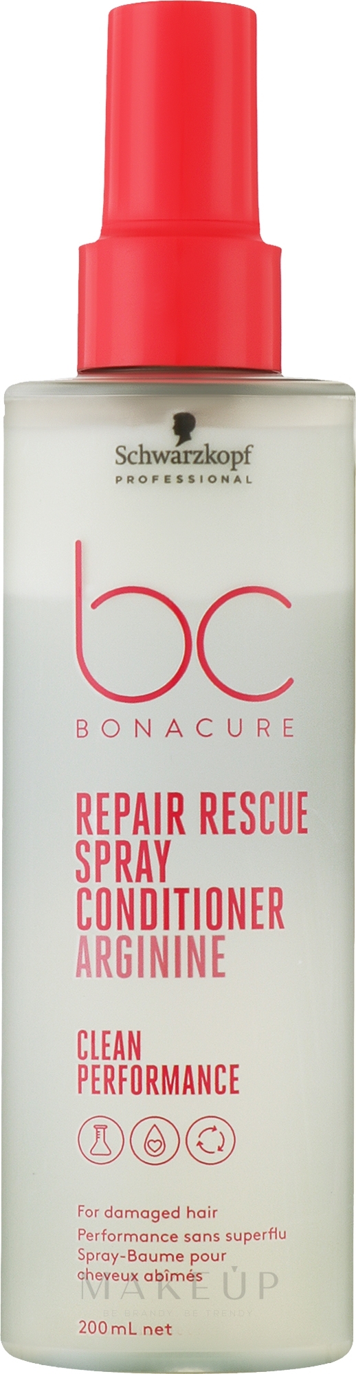Conditioner-Spray mit Arginin für geschädigtes Haar - Schwarzkopf Professional Bonacure Repair Rescue Spray Conditioner Arginine — Bild 200 ml