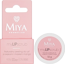 Lippenpeeling mit Mangobutter - Miya Cosmetics myLIPscrub — Bild N2